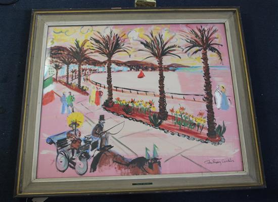 John Paddy Carstairs (1916-1970) Italian Holiday 25 x 30in.